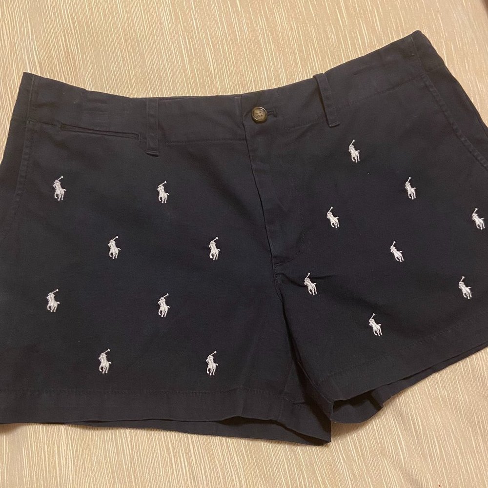 Ralph Lauren Polo Logo Shorts    EUC